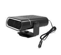 Calentador portátil para desempañador de coche, calentador de descongelante para parabrisas - Ventilador del calentador para coche con dispositivo antivaho ajustable 12V 24V,Calentadores para