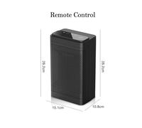 Calentador portátil para espacios pequeños Portable Electric Fan Heater Bathroom Living Room Fixed Constant Temperature Shake Head Remote Control House Warmer Machine(Remote-Control-EU)