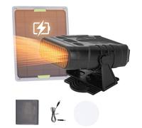 Calentador solar para acampar, calentador de gallinero alimentado por energía solar, secador de aire automotriz para gallinero, casa para mascotas al aire libre