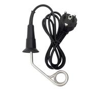 Calentador Sumergible GTN0.5 0,5 kW 500 Vatios 230V ACERO INOXIDABLE Negro | Novanetus Hervidor Eléctrico de Viaje 500 W de Acero Inox