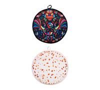 Calentador Tortilla - De Tela Aislante De 12 Pulgadas 30x30 Cm 66 G, Porta Alimentos para Microondas, Tejido Térmico Reutilizable Mantiene Caliente Durante Una Hora | Guardián De Taco De