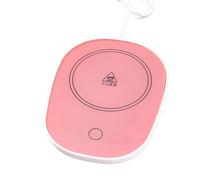 Calentador USB, almohadilla térmica para café, bebida, bandeja calentadora USB, posavasos, regalos de oficina, 55 ℃, temperatura constante