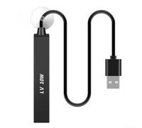 Calentador USB para pecera, calentador de acuario de acero inoxidable de 5 W y 10 W con control automático de temperatura para calefacción de agua pequeña en tanques de peces (10 W)
