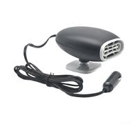 Calentador y enfriador portátil de coche de 12 V, modo dual 2 en 1 con inclinación de 180°, descongelación rápida, protección contra sobrecarga, ABS resistente al calor para interior del vehículo