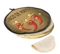 Calentadora De | Aislada para De 12 Pulgadas: Aislada para, Tacos, Materiales Pi para Garantizar Que Su Comida Sea Saludable Y Ta, Wrap, Panqueque