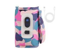 calentadora de botellas, calentador de calor aislado enchufable con correa, calentador de botellas USB de camuflaje para viajes, para alimentación de agua con leche, coche, bebida, alimentos