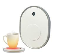 calentadorde Tazas - calentadorde Café Compacto de 15x12x1cm, Material Duradero ABS, Placa de Carga Inalámbrica con Apagado Automático Inteligente | Almohadilla de taza de calor constante para