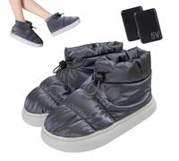 Calentadores Calentadores Calentadores,Zapatos Calentadores,Zapatos unisex recargables eléctricos aislados | Calzado térmico para pies, zapatos calentadores de pies eléctricos, calentador de pies