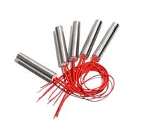 Calentadores Compatibles Con SNDHEATER. Calentador De Cartucho De 12 X 40-80 Mm, 201SS, Cableado Externo De Un Solo Extremo, Eléctrico, 110 V, 220 V, 380 V, 120 W.(220V_12X80MM 250W)