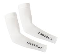 CASTELLI UPF 50 + Light Arm 2 Sleeves, Blanco, M Unisex