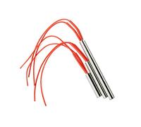 Calentadores de cartucho de molde elemento calefactor cilíndrico Tubular encendido varilla caliente 6mm/8mm/10mm/12mm tubo 12V AC 220V 30W-500W-10x150mm 300W