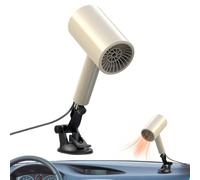 Calentadores De Coche Para Vehículo - Ventilador Térmico Giratorio 360° para Parabrisas - Descongelador Ajustable 2 Modos Para Estacionamiento Viaje Invierno - Noches Invernales Trayectos