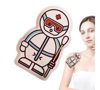 Calentadores de cuerpo autoadhesivos, paquetes de calor para climas fríos, bonitos patrones de calentadores de pies, calentador de manos, seguro, inodoro y activado por aire para hasta 10 horas de