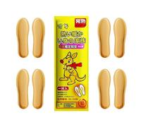 Calentadores de dedos de los pies - Plantillas térmicas de 24 cm, almohadillas de polvo de hierro, inserciones de calefacción de invierno con diseño transpirable que proporciona calidez duradera para