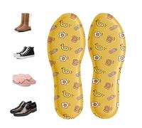 Calentadores de dedos para pies, plantillas calentadoras de pies, cómodas almohadillas térmicas para pies, calentadores de pies transpirables para acampar, plantillas calefactadas para clima frío de