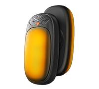 Calentadores de mano recargables - 2 en 1 calentador de bolsillo | Calor rápido de doble cara, 3 ajustes ajustables, radiador eléctrico portátil para senderismo, viajes, relieves de manos f