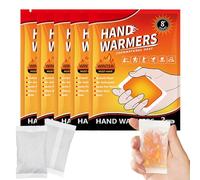 Calentadores de Manos Activados por Air, Calor instantáneo Bolsillos, Calienta Manos de Bolsillo, 5 Pares Parches de Calor, Calor hasta 10 Horas, Ideales para Actividades al Aire Libre