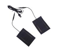 Calentadores de manos - Almohadilla térmica para guantes | Guantes calefactables | Acolchado cálido recargable, ropa para calentar los pies, almohadillas térmicas USB, 1 par de almohadillas térmicas u