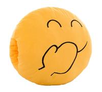 Calentadores de manos de peluche almohada emoji lindo cojín para manos cálidas muñeca cálida invierno regalo creativo (D)