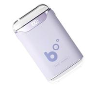 Calentadores de manos eléctricos - 4.29x2.5x1.04 pulgadas calentador recargable USB para calor instantáneo, diseño de pantalla digital con parámetros ajustables, calentador de palma para la caza del