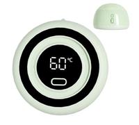 Calentadores de Manos Eléctricos - ABS PP 1500mAh 3 Temperaturas 45-60°C | Estufa de Bolsillo Reutilizable con Luz Nocturna y Uso Múltiple | Accesorio Invernal Portátil para Mujer Hombre Niños