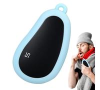 Calentadores De Manos Eléctricos, Calentador De Manos Automático | Calentador De Manos Portátil De Invierno Con Bolsillo - Lindo Calentador De Manos Con Control Inteligente De Temperatura Para Acampar