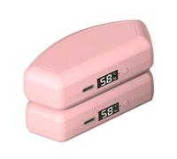 Calentadores de manos eléctricos con división magnética, calentadores de manos electrónicos, carga USB, pantalla digital, equipo de calefacción para caza, esquí, niños, viajes, hombres, bolsillo