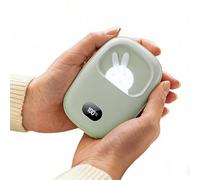 Calentadores de manos eléctricos recargables - Suministros de calentamiento para clima frío, calentador de manos pequeño de invierno, para camping, senderismo, esquí, snowboard, fotografía, viajes