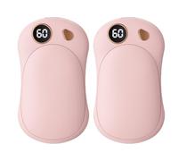 Calentadores de manos magnéticos recargables, paquete de 2, calentadores de manos eléctricos delgados, se adapta a guantes eléctricos, 10000 mAh Electr en banco portátil