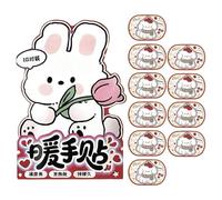 Calentadores de Manos Paquete de Calor | 10 Piezas Portátiles Activadas por Aire con Caricaturas Paquetes De Calor | De Activación Rápida para Manos Y Pies | para Casa Camping Senderismo