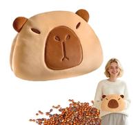 Calentadores de manos para microondas, almohada de felpa Capybara, orejeras, almohadillas térmicas para microondas, para manos, vientre, hombros, multiusos, regalos acogedores para mujeres y niñas