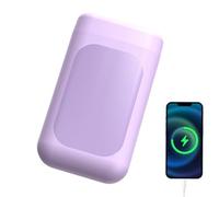 Calentadores de manos recargables - 6000 mAh, 3 niveles de temperatura ajustable, calentador de manos portátil, dispositivo de calentamiento para deportes de invierno, estudio, construcción, trabajo