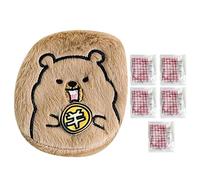 Calentadores de manos reutilizables, con 5 paquetes autocalefactables reemplazables, diseño Capybara Calentador de manos de bolsillo, para camping, invierno, exterior, clima frío, para hombres