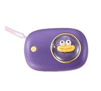 Calentadores de manos USB, calentador recargable de dibujos animados de bolsillo, calentamiento rápido, preservación del calor de larga duración, protección contra sobrecalentamiento para pasear