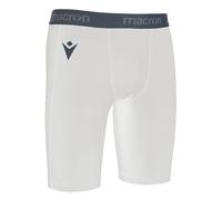 Calentadores de Pierna Bermudas Macron Oak Short Undershort Training Tramo White