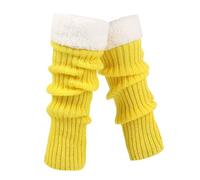 Calentadores de piernas de punto trenzado grueso para mujer, mangas | Ropa de pierna de temporada para trajes de otoño e invierno, capas casuales, días relajados en casa, uso diario y estilo de