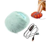 Calentadores De Pies EléCtricos,Calentador Con 3 Modos De Calor, Calentador De Pies Usb, Zapatillas Calefactables,Calentador De Cama,Heating Pad Electric, Para Hombres, Uso En Cama, Oficina, Silla