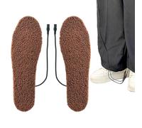 Calentadores de pies para mujer - Calentador de pies de lana de lana cortable con USB | Suministros de invierno suaves portátiles para escalada de montaña, pesca, actividades al aire libre de invierno