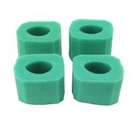 Calentadores de Piscina/Paneles Solares, 4 Piezas de Esponja de Cartucho de Filtro de Piscina, Espuma de Filtro Práctica Duradera Reutilizable para Bomba de Piscina