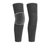 Calentadores de Rodilla para Mujeres Largas Forradas de Polar Cálidas | Manguitos Rodilla Pierna Soportes Acolchados para Esquí Ciclismo Yoga Running Senderismo Mochilero Es