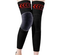Calentadores de Rodilla para Mujeres Unisex elásticas cortavientos largas | Manguitos Rodilla Pierna Soportes Acolchados Para Esquí Ciclismo Danza Running Senderismo Mochilero