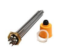 Calentadores De Rosca BSP DN32, DN40 Y DN50, Elemento Calefactor Eléctrico For Tanques De Agua Solares, 3KW-12KW, 220V(DN40,220V_3KW 195MML)