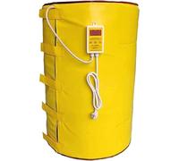 Calentadores de Tambor 200L/55Gallon 1500W Metal Oil Drum Heater, Adjustable Temp 0~150℃,Waterproof Insulation Materials, 15mm Insulation Layer Heating Blanket, For Heating And Heat Tracing