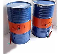 Calentadores de Tambor 220V Metal Oil Drum Heater, Heavy Duty Silicone Heating Pad For Industrial Equipment,With Adjustable Rotary Thermostat,For Tank,Drum,Pipe Heating(220v,200L 1740x250mm 2000W)