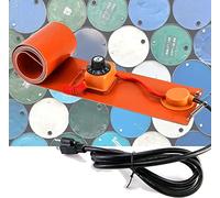 Calentadores de Tambor Manta Calefactora De Tambor De Silicona De 200 L/55 Galones, Calentador De Tanque De Almacenamiento De Gas Con Termostato Ajustable De 30 A 150 ℃(Knob Control,2000w)