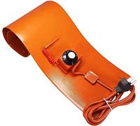 Calentadores de Tambor Metal Oil Drum Heater, Heavy Duty Silicone Rubber Heater Oil Gas Tank Heater,for Heating And Heat Tracing,With Temperature Controller,Easy Operation(86 * 20cm 800W)