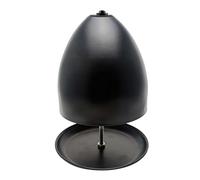 Calentadores de velas de horno de té, calentadores eficientes de luces de té, estufa y horno de metal, hornos de velas de gran espacio, para habitaciones resistentes interiores, oficinas, sala de
