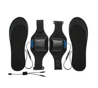 Calentadores de zapatos eléctricos: plantillas de control de temperatura, cojines térmicos que funcionan con baterías, tela flexible que se puede cortar | Lugar de trabajo Caminata diaria Exploración