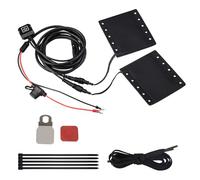 Calentadores Mango Motocicleta: Mangas Calentadas, Potencia Agarre Envolturas Controladas Temperatura, Cubiertas No Litigantes, Almohadillas 12V, Escudos Protección Térmica, Para Viajes En Clima Frío