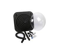 Calentadores para piscinas, Calentador solar de piscina de PVC ecológico for piscina de domo exterior